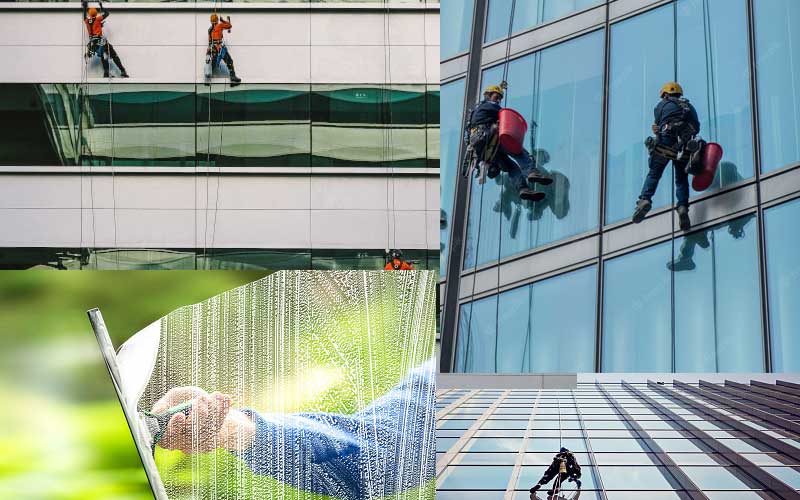 Facade Cleaning Services & Building Glass Cleaning Mumbai, Window Cleaning Services
